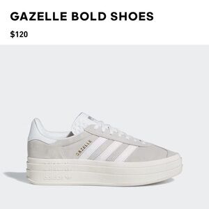 addidas bold gazelle size 7 1/2